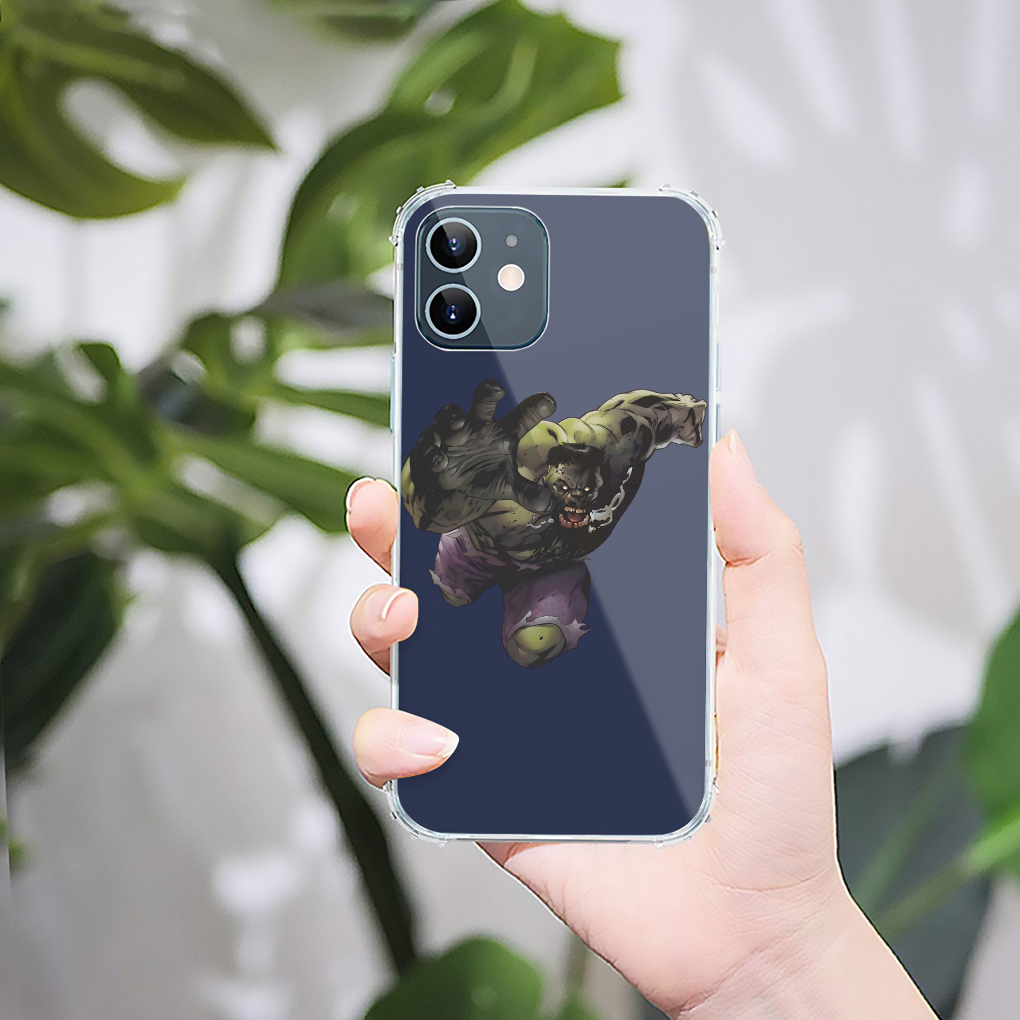 （画像用） アベンジャーズ The Avengers 【iPhone 12シリーズ対応】透明スマホケース（クリアソフトケース）